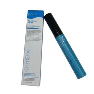 Belif Aqua Bomb Depuffing Eye Gel with Caffeine + Hyaluronic Acid 15ml .5 fl oz